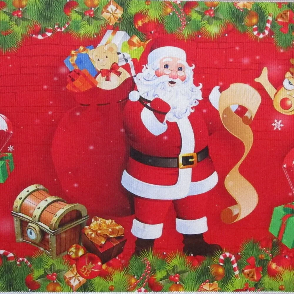 holiday floor mat